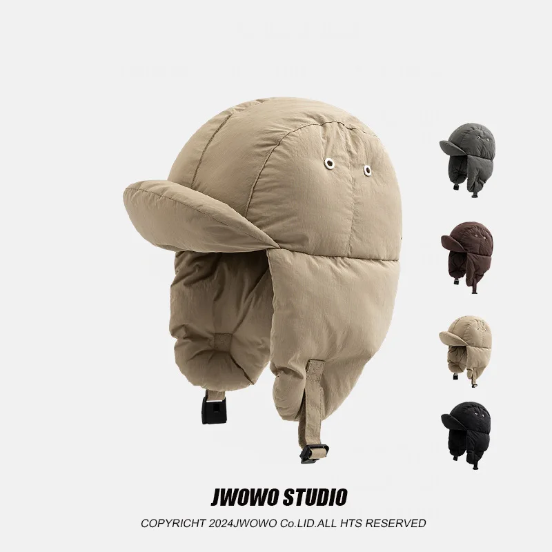 Trapper Hat Ear Flap - Premium Down Trapper Hat - Winter