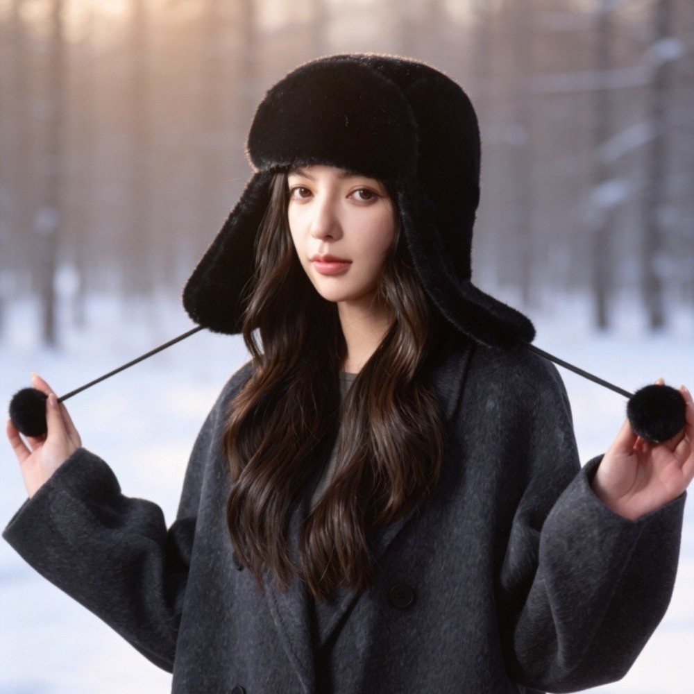 Warm Polyester Trapper Ear Fla - огляд і ціна Trapper Hat Ear Flap