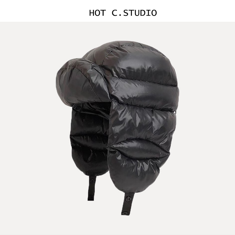 Winter Leather Ushanka Hat wit - огляд і ціна Trapper Hat Ear Flap