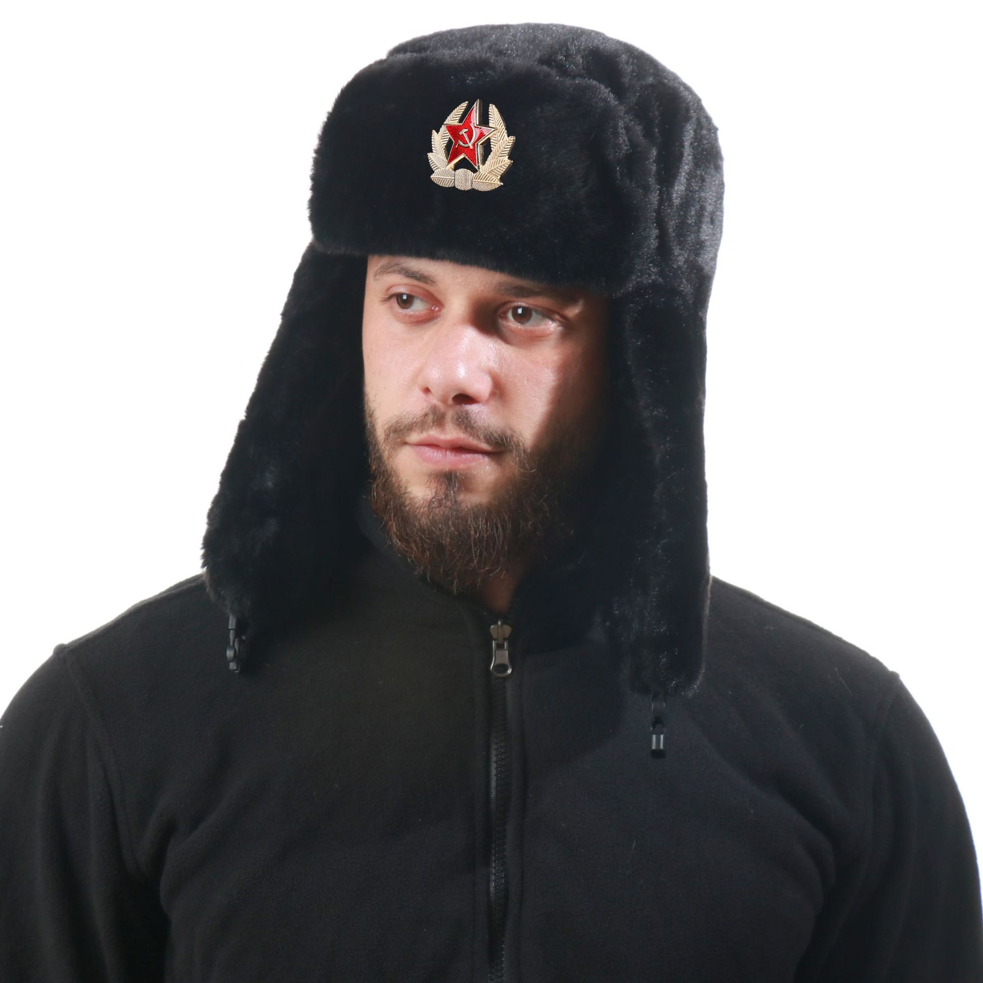 SupSindy Soviet Badge Ushanka  - огляд і ціна Trapper Hat Ear Flap